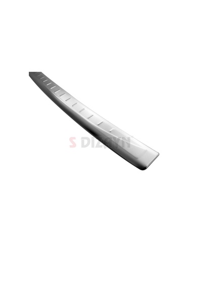 S-Dizayn Fiat 500 Krom Arka Tampon Eşiği 2007-2012