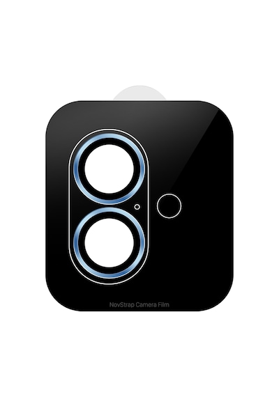 Novstrap Apple Uyumlu iPhone 16 Plus İle Kamera Koruma Lens Koruyucu Cam Uygulama Aparatlı
