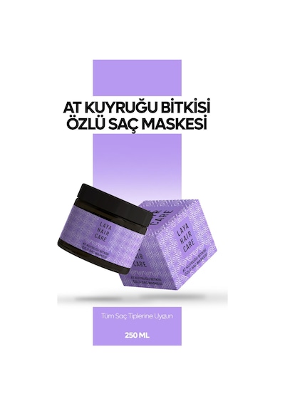 Laya Hair Care At Kuyruğu Saç Maskesi 250 ML