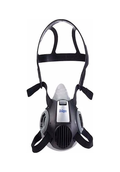 Dräger X-Plore 3300 Yarım Yüz Maskesi Filtresiz Mavi