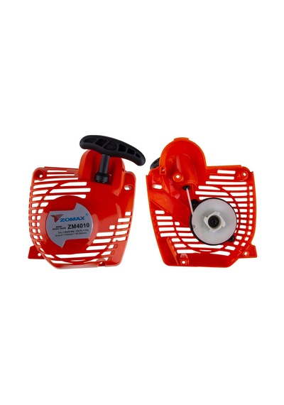 Zomax Benzinli Motorlu Testere Starter Kapak Komple 4010 Uyumlu İpli Çalıştırma Mekanizması