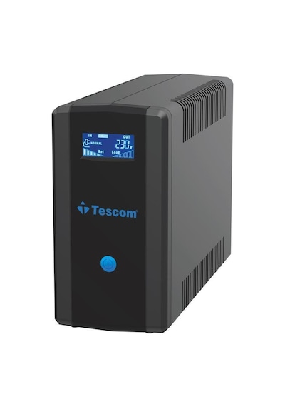 TESCOM LEO+ 1200 VA (2x12V 7AH Akü) Line Interactive 5/10 dk UPS TESCOM LEO+ 1200 VA (2x12V 7AH Akü) Line Interactive 5/10 dk UPS