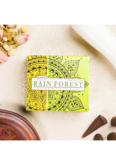 Deepika Rain Forest Aromalı Konik Tütsü