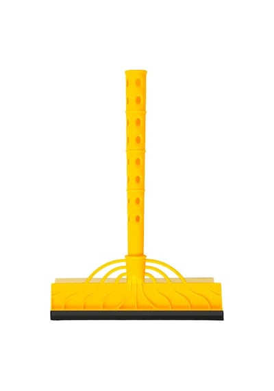 Sgs4215 Süngerli Camsil 22 Cm Cam Silme Aparatı Cam Temizleme Çekpas Sarı