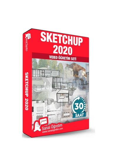 Sketchup 2020 Video Ders Eğitim Seti