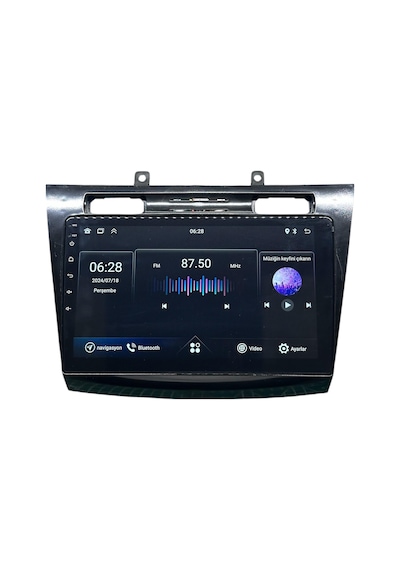 Ford Connect Siyah 2010-2014 6gb Ram 64gb Hafıza 8 Çekirdek Carplay Kamera Android Multimedya 9"