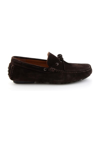 Bambi Kahve Hakiki Deri Erkek Loafer Ayakkabı E01547009902 Kahve