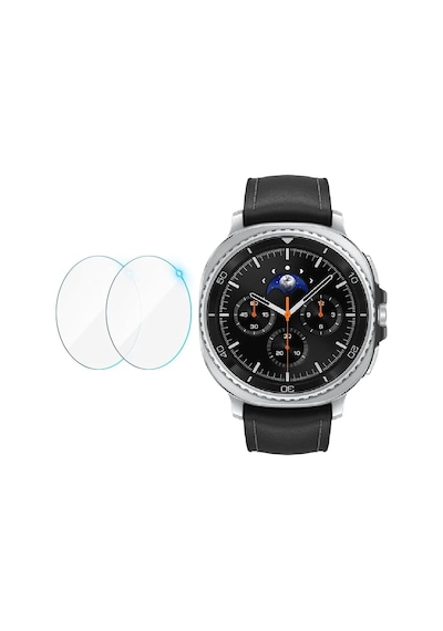 Samsung Galaxy Watch 8 Classic Uyumlu 3 Adet Şeffaf Ekran Koruyucu Nano Jelatin