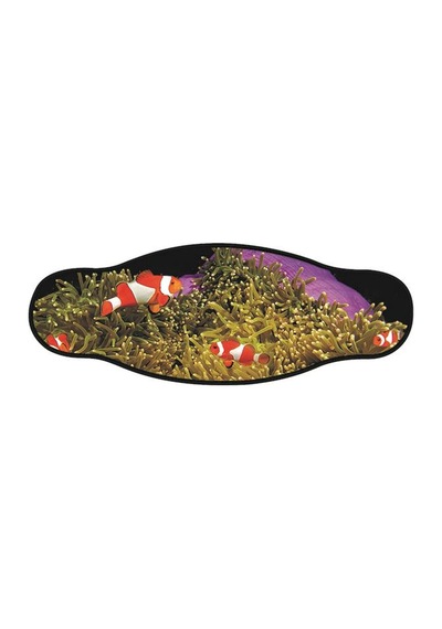BestDivers Maske Arkalığı Clown Neopren Gümüş