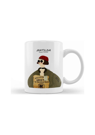 Leon And Mathilda 01 Kupa Bardak Porselen Karışık