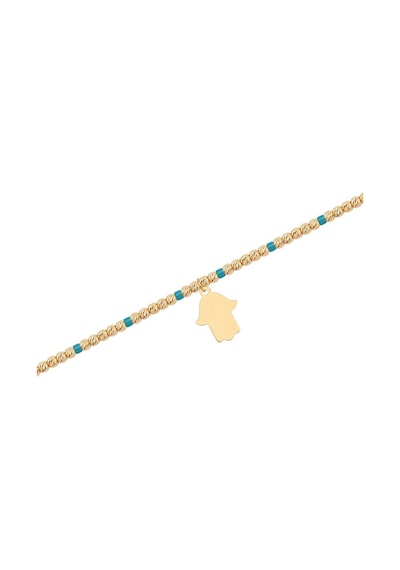 Diamond Line - Gülaylar - Sarı Altın 14 Ayar Toplu Bileklik Standart N11.21783 Sarı Altın