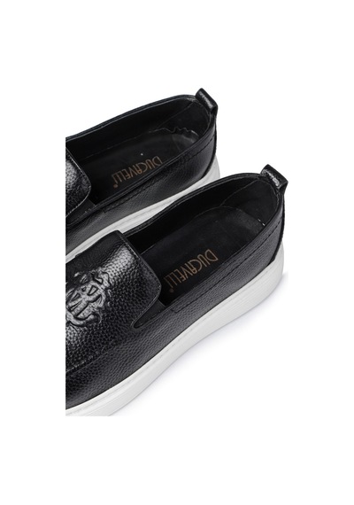 Stamped Hakiki Deri Erkek Günlük Ayakkabı, Loafer Ayakkabı, Hafif Ayakkabı, Yazlık Ayakkabı