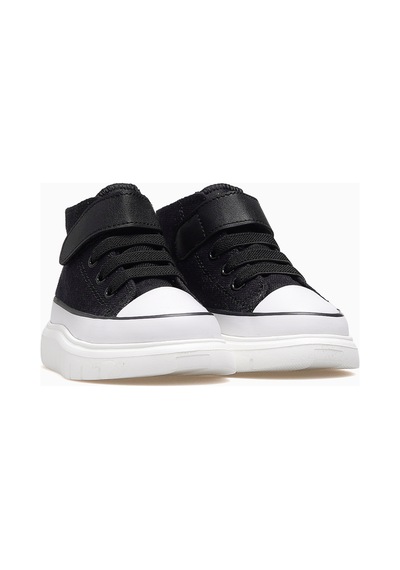 Buckhead Axel Unisex Çocuk Cırtlı Sneaker Ayakkabı 26y Buck4490 Siyah