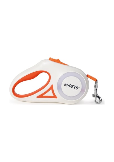 M-pets Flash Ledli Otomatik Gezdirme Şerit 3mt/orange Genel