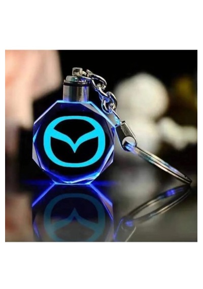 Mazda Işıklı Anahtarlık 2021 Yılının Popüler Ürünü Şık Car Keychain Oto Araba Motor Şık Aksesua