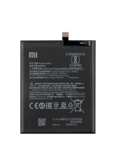 Xiaomi Mi 9 Mi9  Kalite Batarya - Bm3l - 3300 Mah