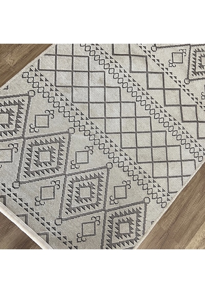 Hoom Rugs Fresh Cool 405 Yıkanabilir Krem Modern Halı Krem