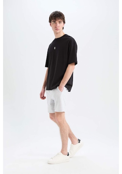 Defacto Slim Fit Dar Kesim Dar Paça Şort W7965az25smgr363 Gri
