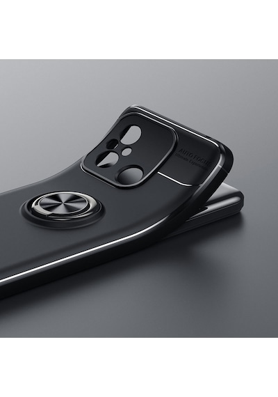 Xiaomi Redmi 12c Kılıf Zore Ravel Silikon Kapak Mavi