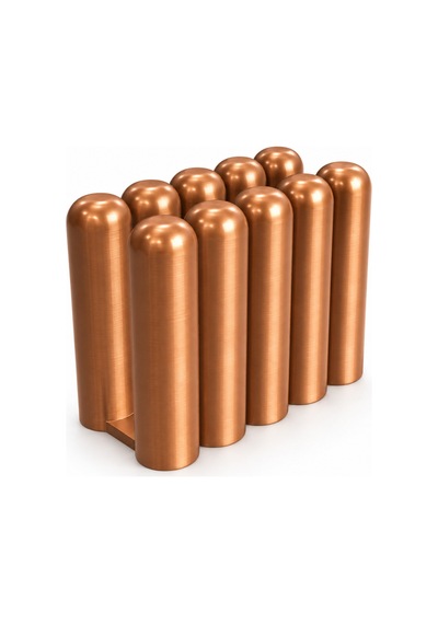 Dora Dekoratif Dikey Macbook Standı - Metalik Bronz