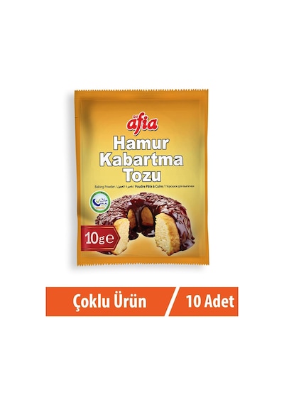 Hamur Kabartma Tozu Poşet 10x10lu