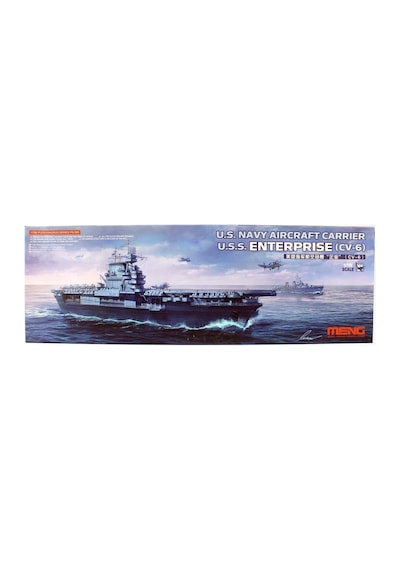 Meng Ps-005 1/700 Ölçek, Amerikan U.s.s. Enterprise Cv-6 Uçak Gemisi, Plastik Model Kiti