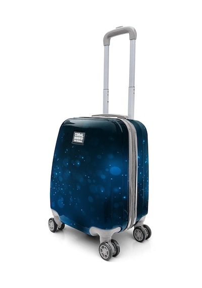 Coral High Renkli Desenli Mini Kabin Boy Valiz 40cm 16767 Çok Renkli