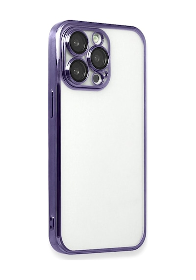 Apple Uyumlu iPhone 14 Pro Kılıf Razer Lens Çerçeveli Silikon Kapak