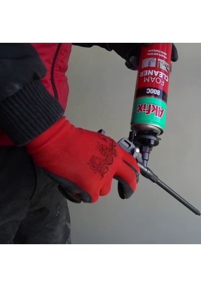 Akfix 800C Köpük Tabancası Temizleme Spreyi Temizleyici 500 Ml (464949172) Çok Renkli