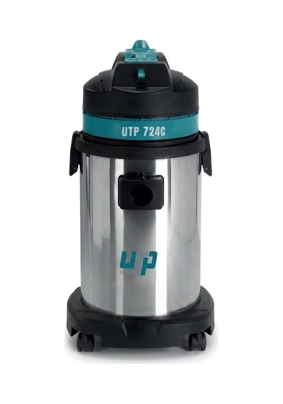 Utp 724c Sanayi Tipi Islak Kuru Endüstriyel Elektrikli Süpürge Paslanmaz Çelik Gövde 32 Litre Geniş Hazne 1200 W Güçlü Vakum Motoru 5 Metre Kablolu Profesyonel Temizlik Makinesi