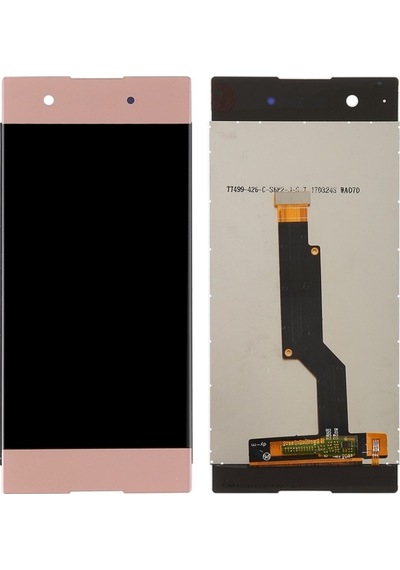 Cbtx Sayısallaştırıcı Tam Montajlı Sony Xperia Xa1 İçin Lcd Ekran Gül Altın