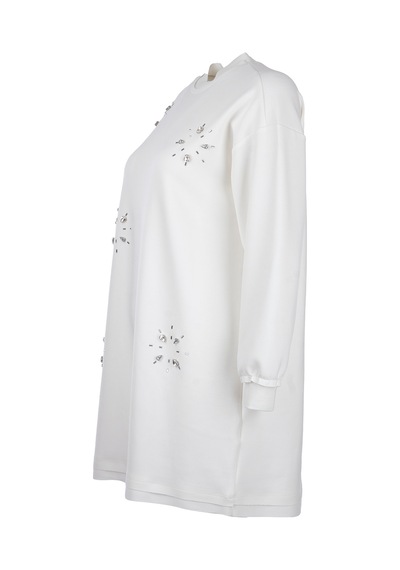 Scl Kadın Sweatshirt 10002522311001 Ekru