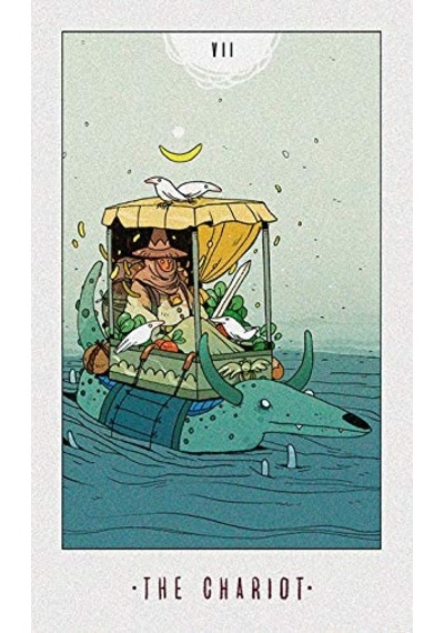 White Numen A Sacred Animal Tarot Kartı Metal Kutu