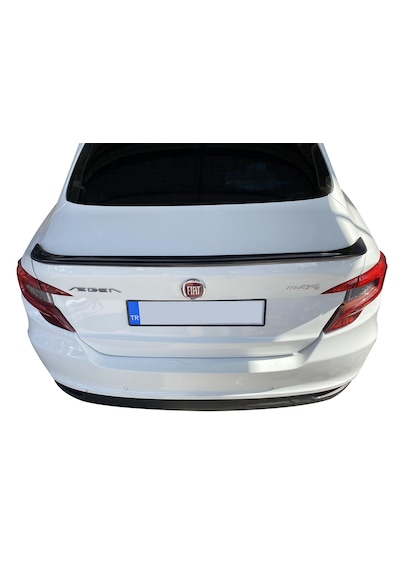 Fiat Egea Bagaj Üstü Spoiler Boyanmış Fiberglass Boyanmış Kolay Montaj 3 Renk Seçeneği