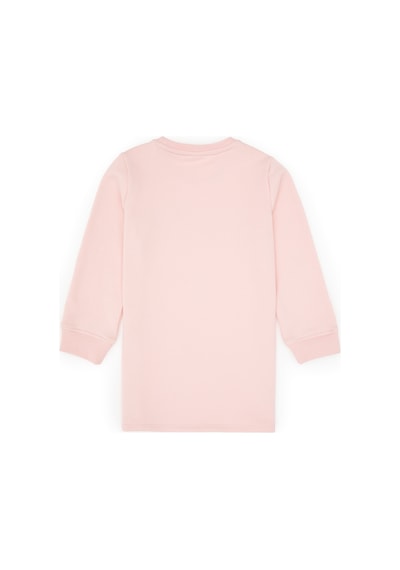 U.S. Polo Assn. Kız Çocuk Toz Pembe Payet İşlemeli Sweat Örme Elbise 50315624-VR050