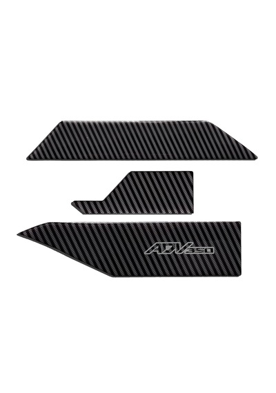 Honda Adv 350 Egzoz Koruma Pad 2022-2024 Carbon