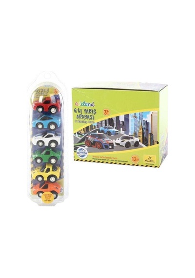 Oyuncak Araba 6"lı Yarış Arabası - 5640972