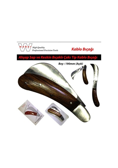 Weber 2420 Çakı Tipi Kablo Bıçağı 190  MM