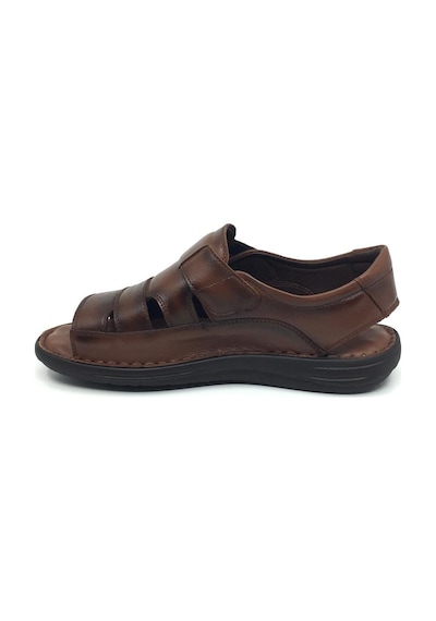 Taşpınar %100 Hakiki Deri Ortopedik Erkek Terlik-Sandalet 40-45