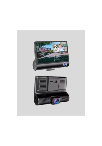 Full Hd Araç Kamerası 3 Lü 4.0 Ekranlı Ve Hdr Gece Görüşlü - Karbul9238-1405