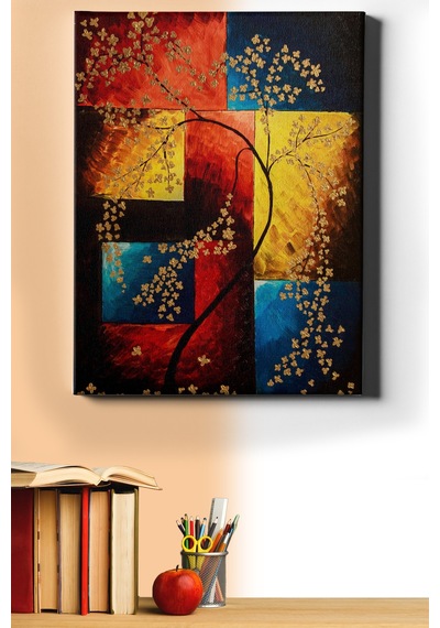 Webstyle Sayılarla Boyama Seti Kasnaklı Dilek Ağacı 40 X 50 Cm