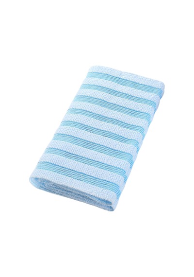 Yetişkin Arka Ovma Banyosu Havlu Uzun Strip Banyo Sünger Havlu Duş Vücut Temizleme Kullanımı Blue