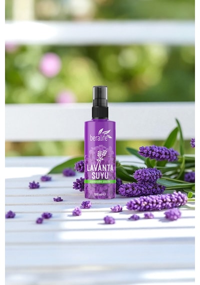 Lavanta Suyu %100 Saf Ve Doğal Canlandırıcı Ve Besleyici Etkili Tonik Lavanta Hidrosolü 100 Ml