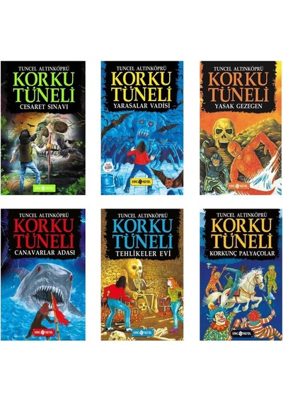 Korku Tüneli Serisi Tuncel Altınköprü 6 Kitap