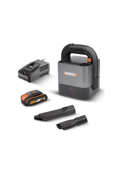 Worx Wx030 20volt 2.0ah. 30w/10kpa Li-ion Flexi Esnek Hortumlu Profesyonel Kompakt Şarjlı Süpürge Fr Wx030