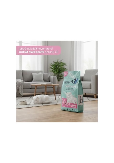 Bentonit Topaklanan Kedi Kumu 5 Lt Bebek Pudrası Kokulu