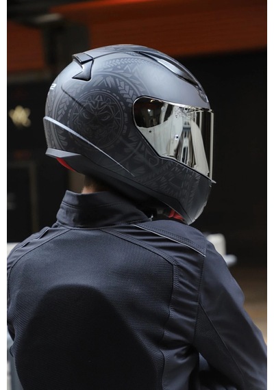 Rapid 2 Takaroa Mat Siyah Kask Siyah