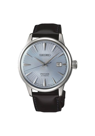 Seiko Srpb43j Otomatik Deri Siyah 41 Mm Erkek Kol Saati Gri