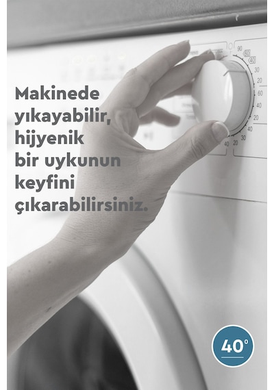 Yataş Eco Dormy 2'li Sıvı Geçirmez Koruyucu Yastık Alezi