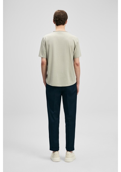 Lufian Junya Erkek Basic Tişört Bej Bej 111020312100550